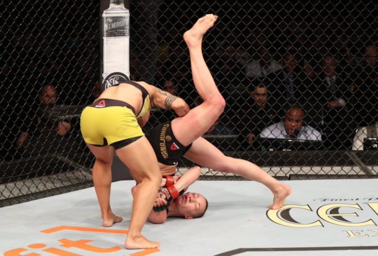 How Jessica Andrade’s high fight IQ led to the violent Rose Namajunas slam KO