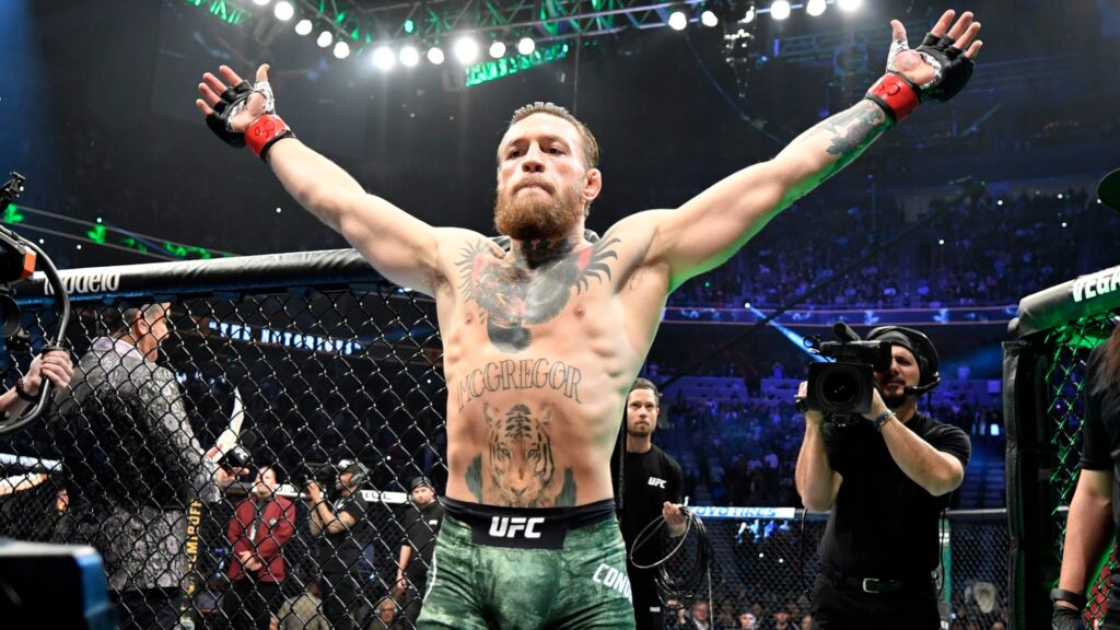 Conor McGregor competed in both the UFC featherwaeight and lightweight divisions (Zuffa LLC)