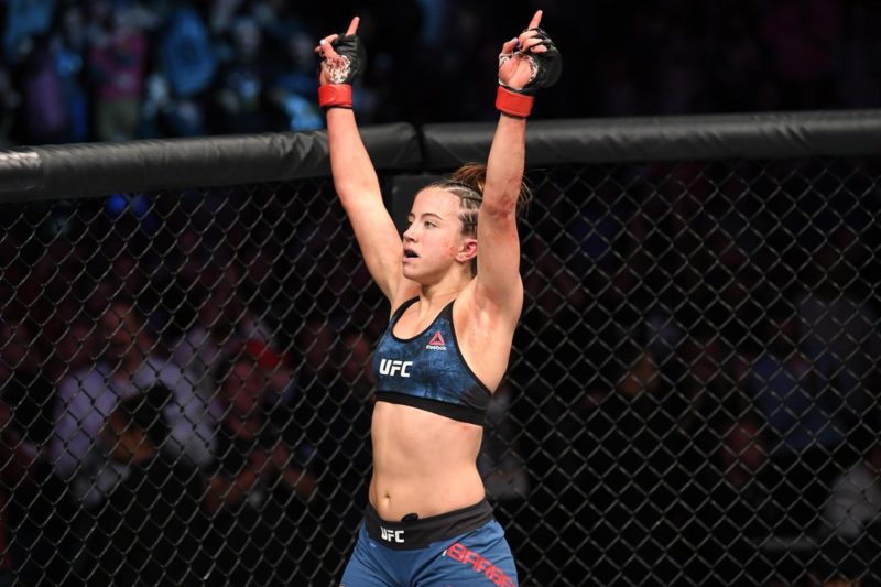 Maycee Barber secures a win in the UFC
