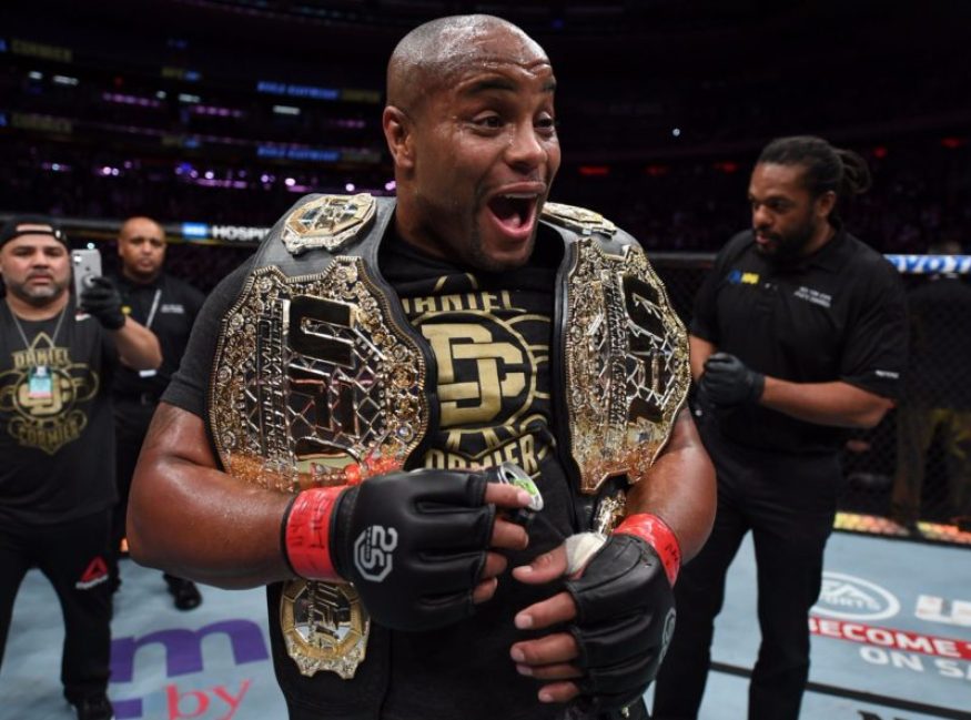 Daniel Cormier is another fighter who enjoyed success in the UFC heavyweight and light heavyweight divisions (Zuffa LLC)