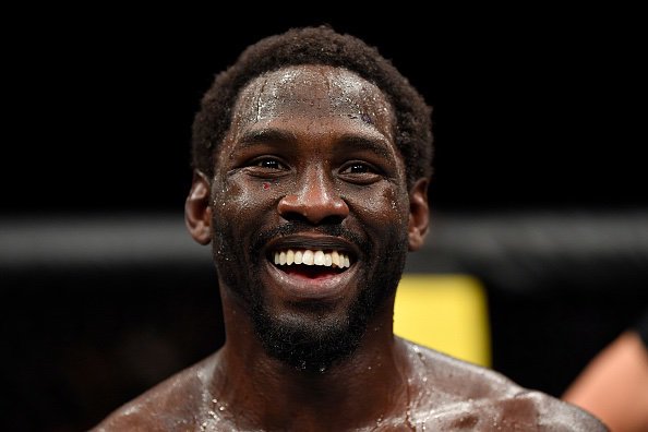 Jared Cannonier after defeating Jack Hermansson