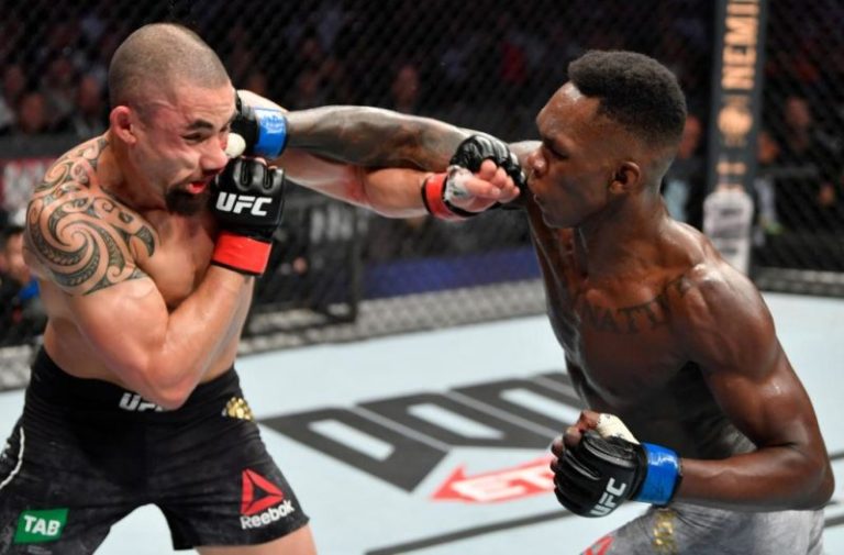 Israel Adesanya’s win over Robert Whittaker is The Body Lock’s 2019 Performance of the Year