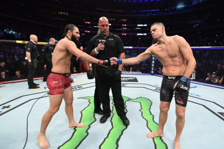 Jorge Masvidal opens as significant favorite for potential Nate Diaz rematch