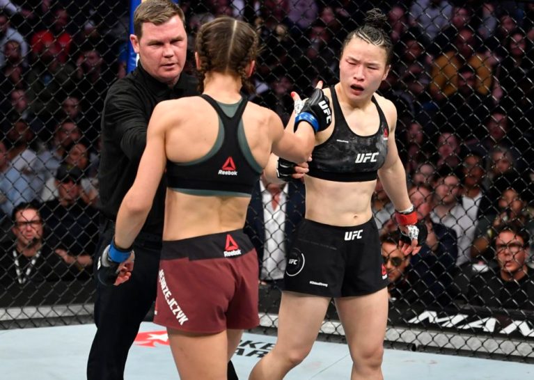Zhang Weili edges Joanna Jedrzejczyk in one of the greatest fights of all time