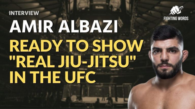 Amir Albazi recaps UFC Fight Island win: “Happy to bring really good jiu-jitsu back to the UFC”