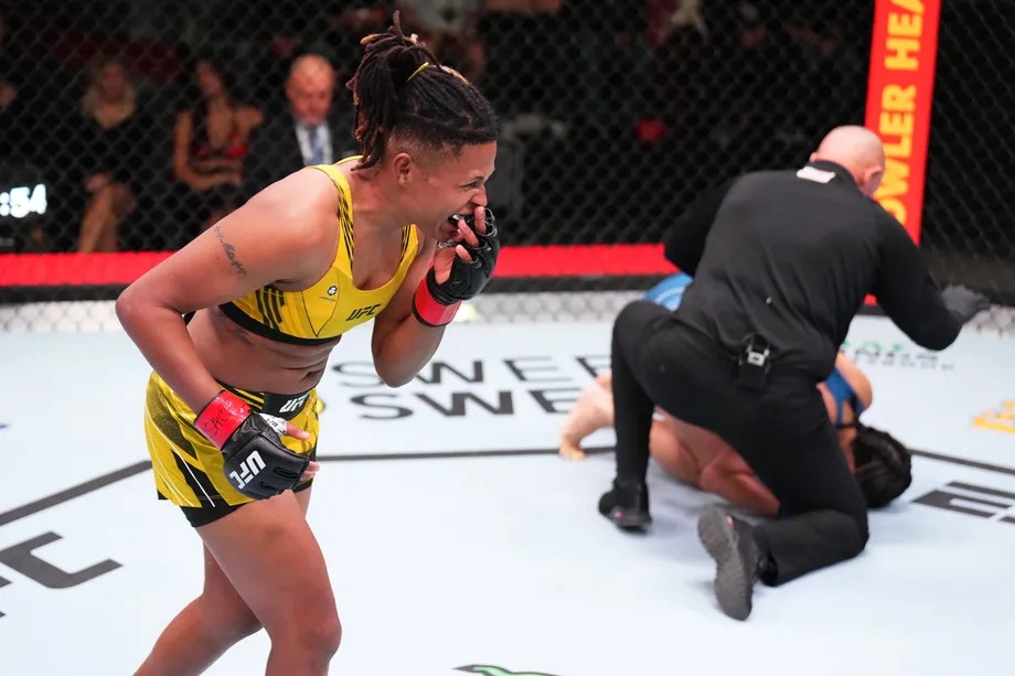 Tamires Vidal vs. Montserrat Rendon prediction | UFC Vegas 79 1