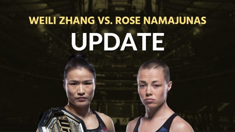 We finally know more about Weili Zhang vs. Rose Namajunas
