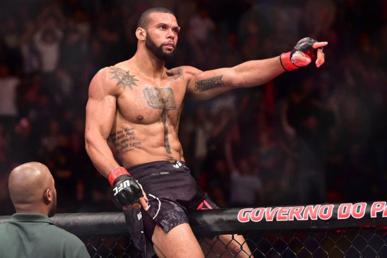 UFC Prague Results: Thiago Santos makes it four wins in a row with TKO victory