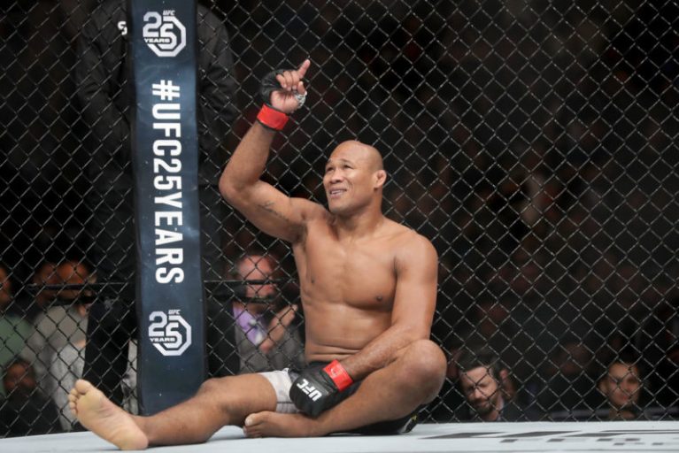 Old man Jacare Souza is 2018’s “Most Improved Fighter”