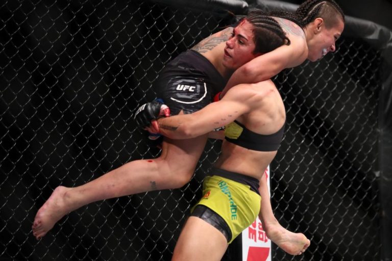 UFC Fight Night 117 Results: Jessica Andrade gives Claudia Gadelha a schoolyard beatdown, wins by unanimous decision