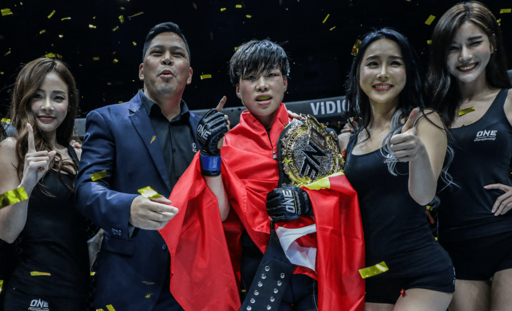 Xiong Jing Nan is crowned the ONE Women's World Strawweight Champion