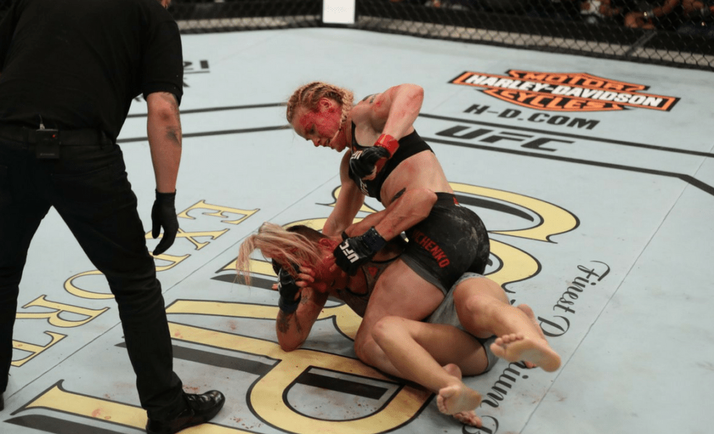 Valentina Shevchenko dominates Priscila Cachoeira